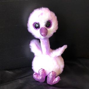 Purple Ostrich Beanie Boo